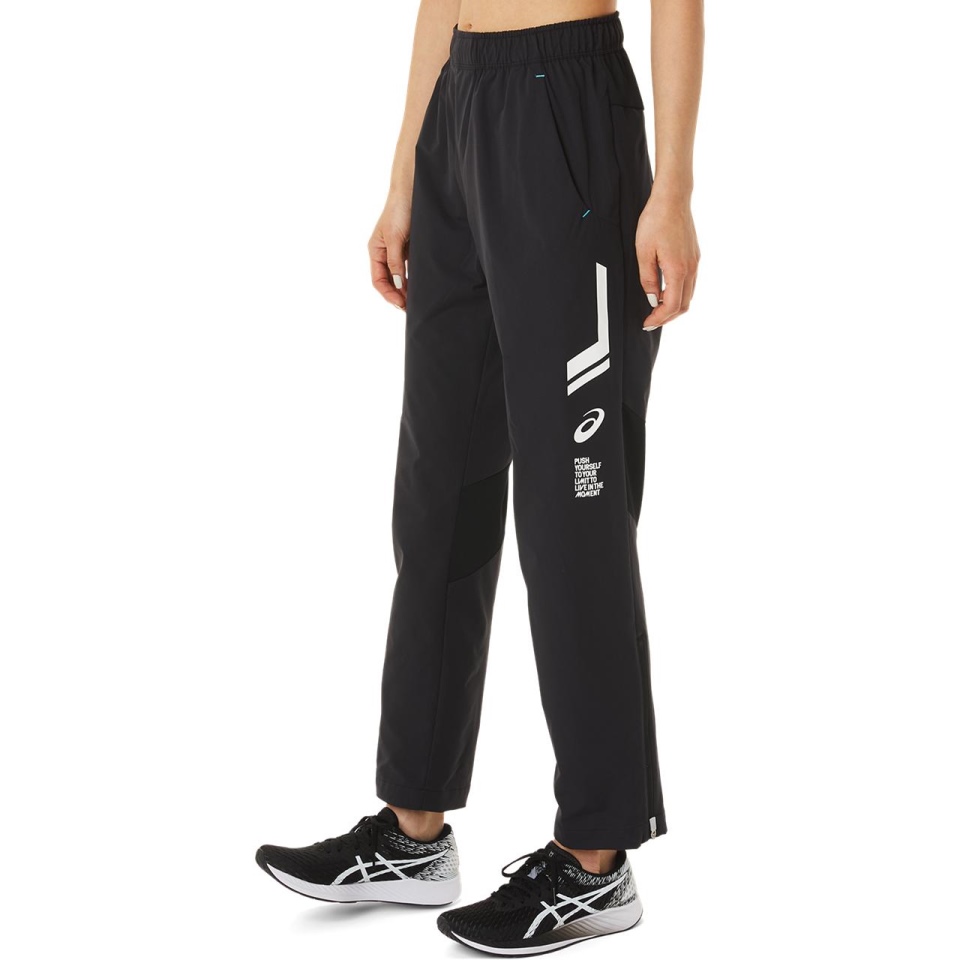 Asics 28 W LIMO CLOTH PANT Black