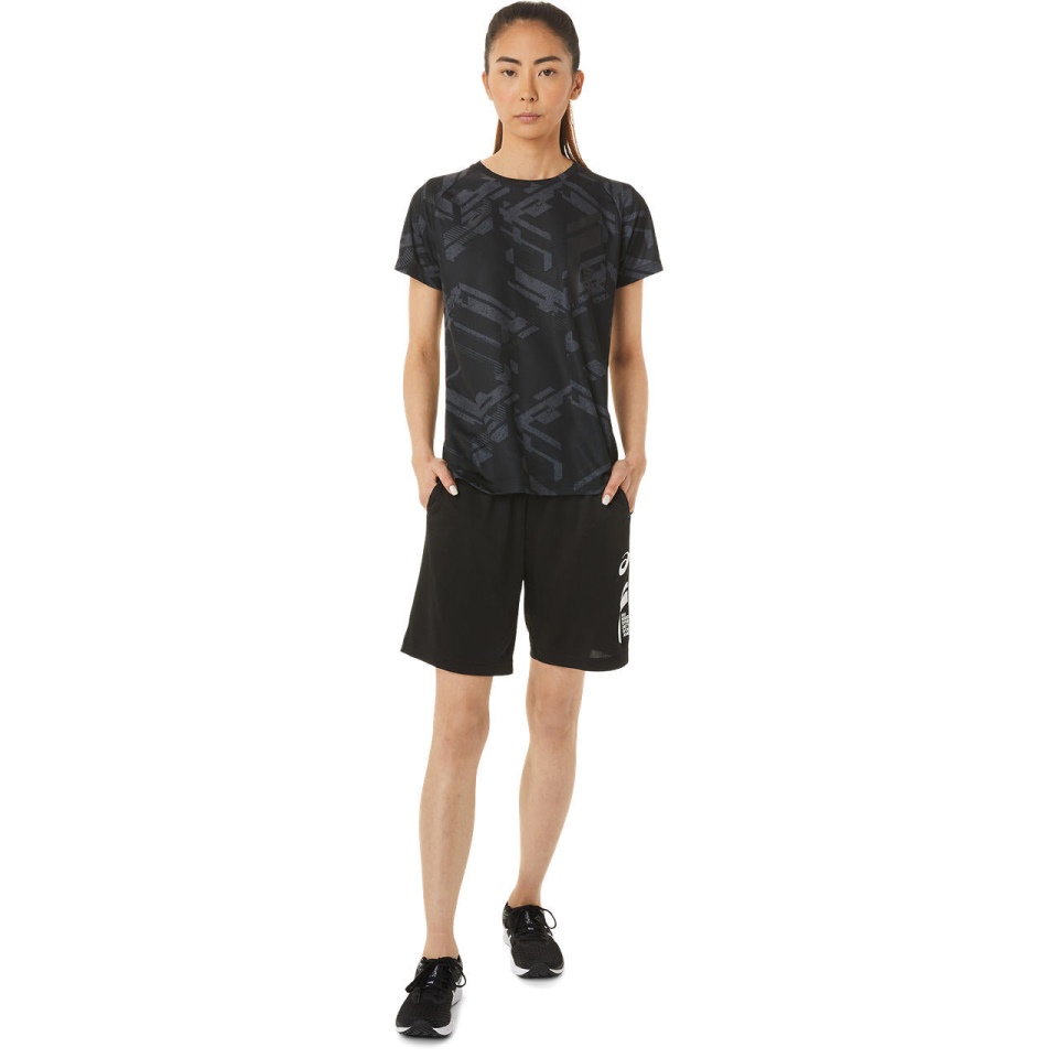 Asics 35 W LIMO GRAPHIC SS TOP Black