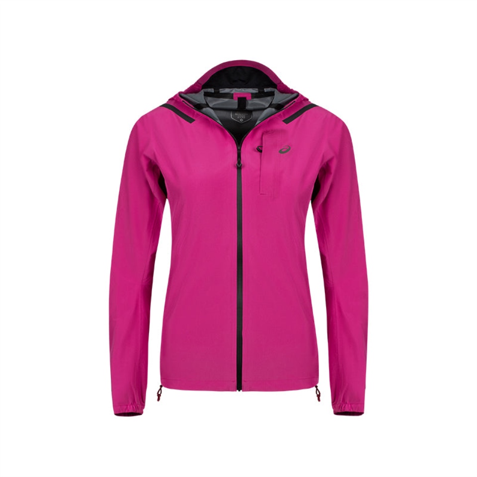 Asics ACCELERATE WATERPROOF 20 JACKET Fuchsia