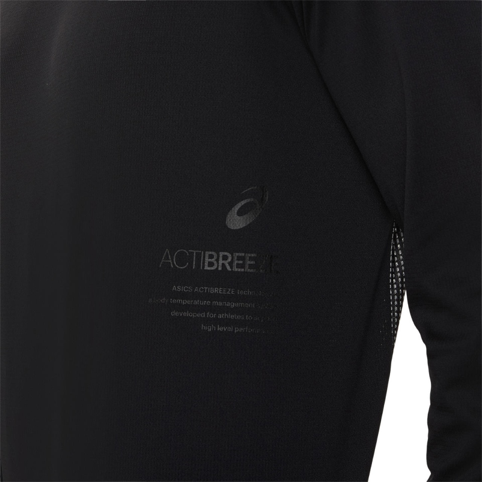 Asics ACTIBREEZE JACQUARD LS TOP Black