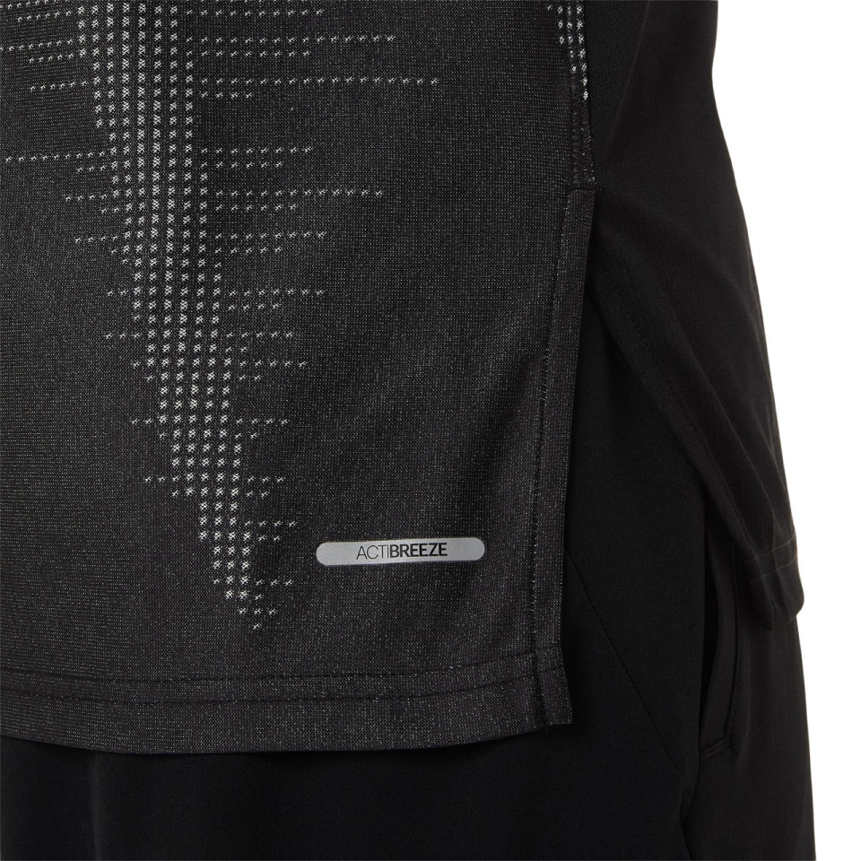 Asics ACTIBREEZE JACQUARD LS TOP Black