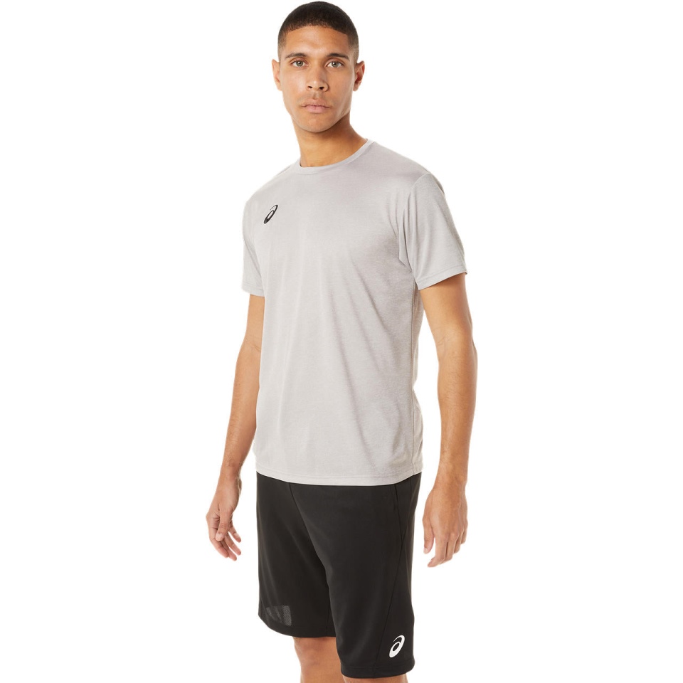 Asics ESSENTIAL SS TOP HEATHER Grey