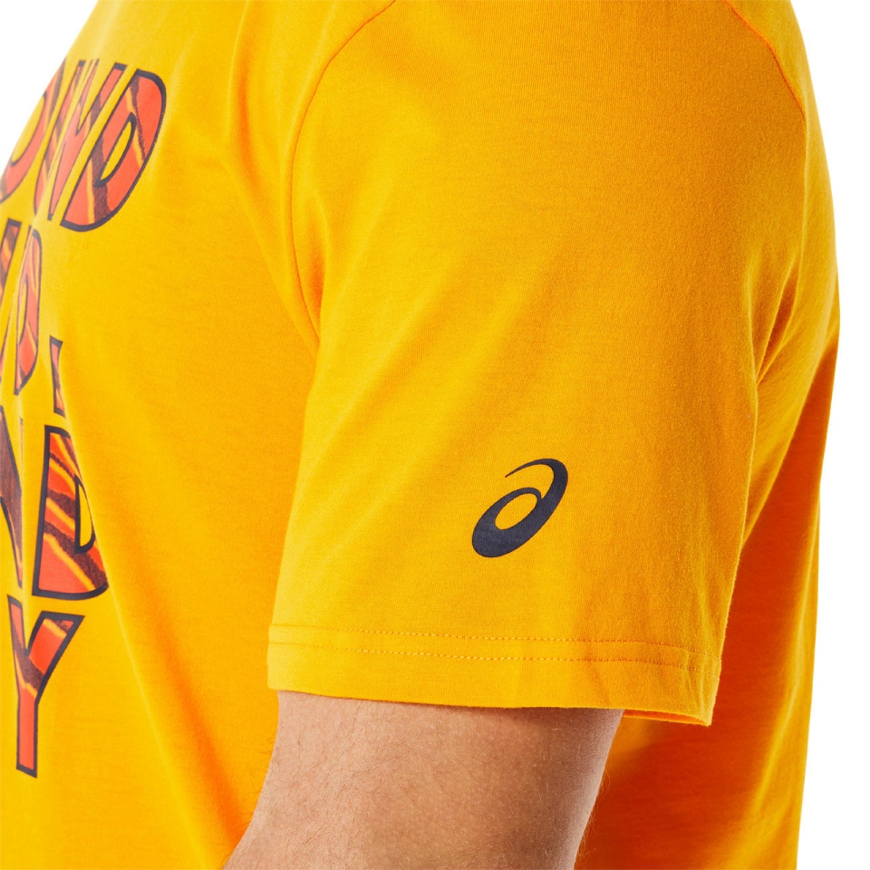 Asics HERITAGE FONT GRAPHIC TEE 7 Amber