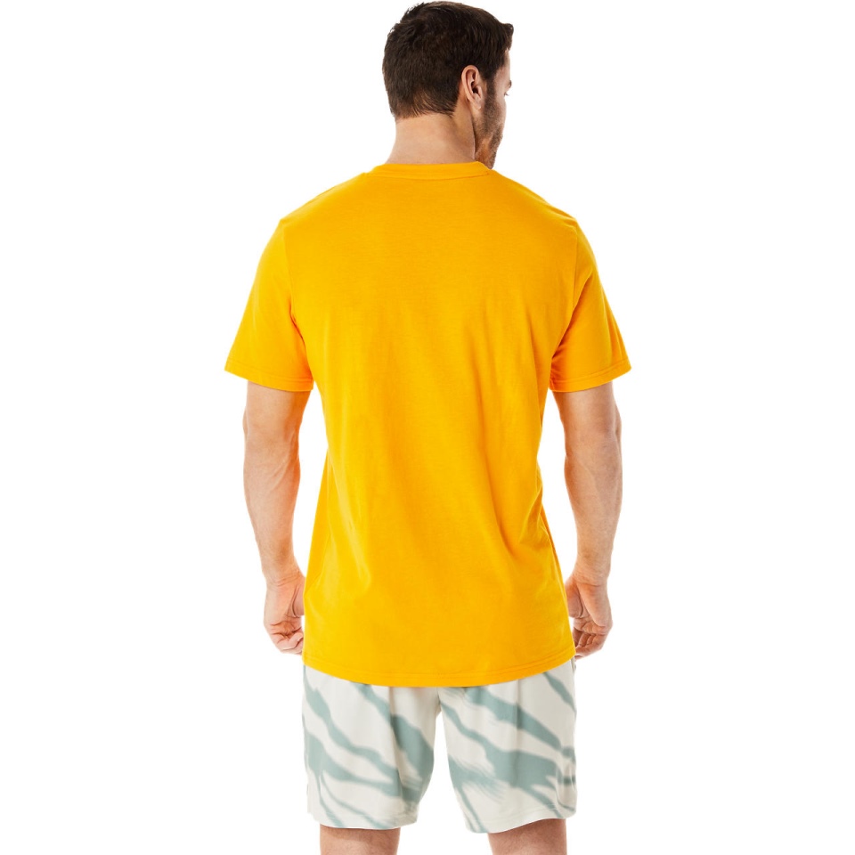 Asics HERITAGE FONT GRAPHIC TEE 7 Amber