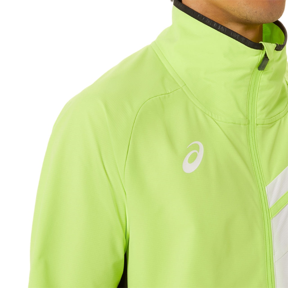 Asics LIMO CLOTH FZ JACKET Green