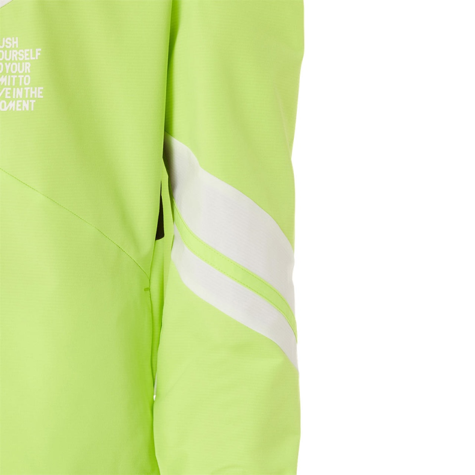 Asics LIMO CLOTH FZ JACKET Green