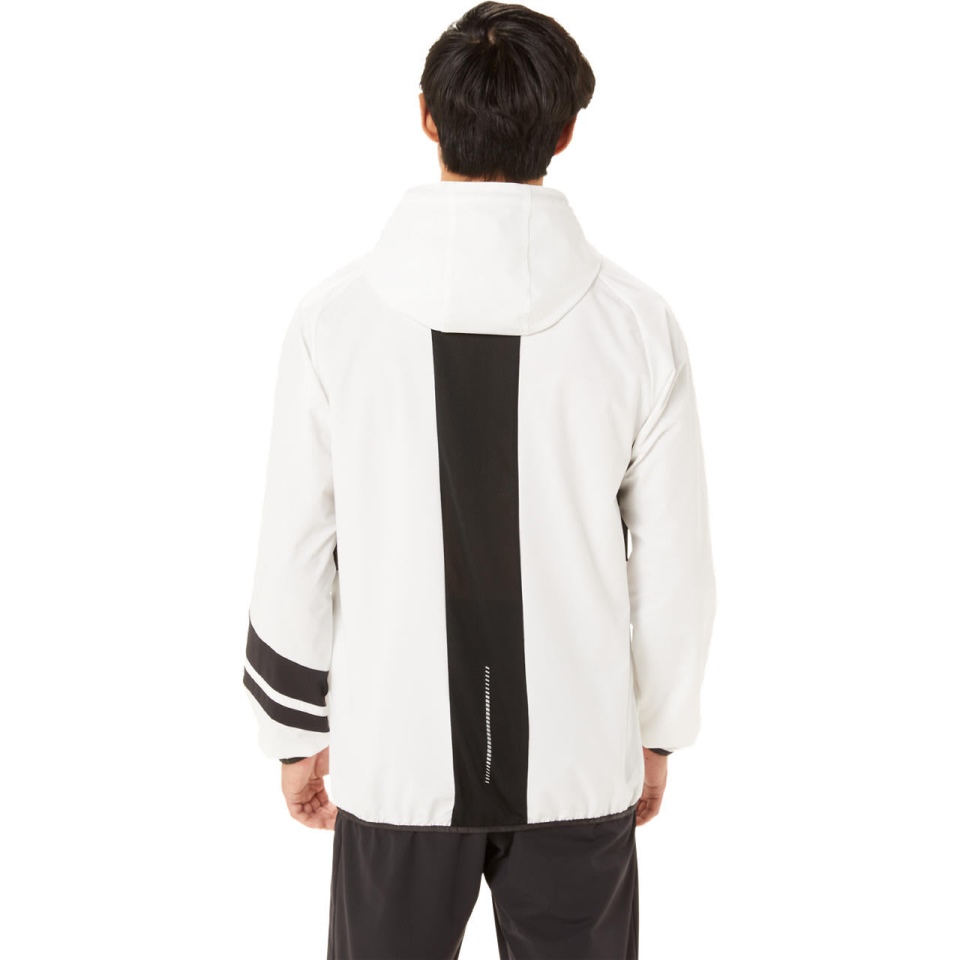 Asics LIMO CLOTH HD FZ JACKET White