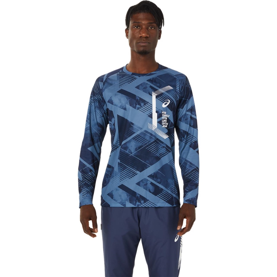 Asics LIMO GRAPHIC LS TOP Midnight