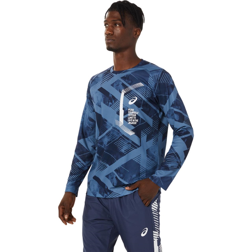 Asics LIMO GRAPHIC LS TOP Midnight