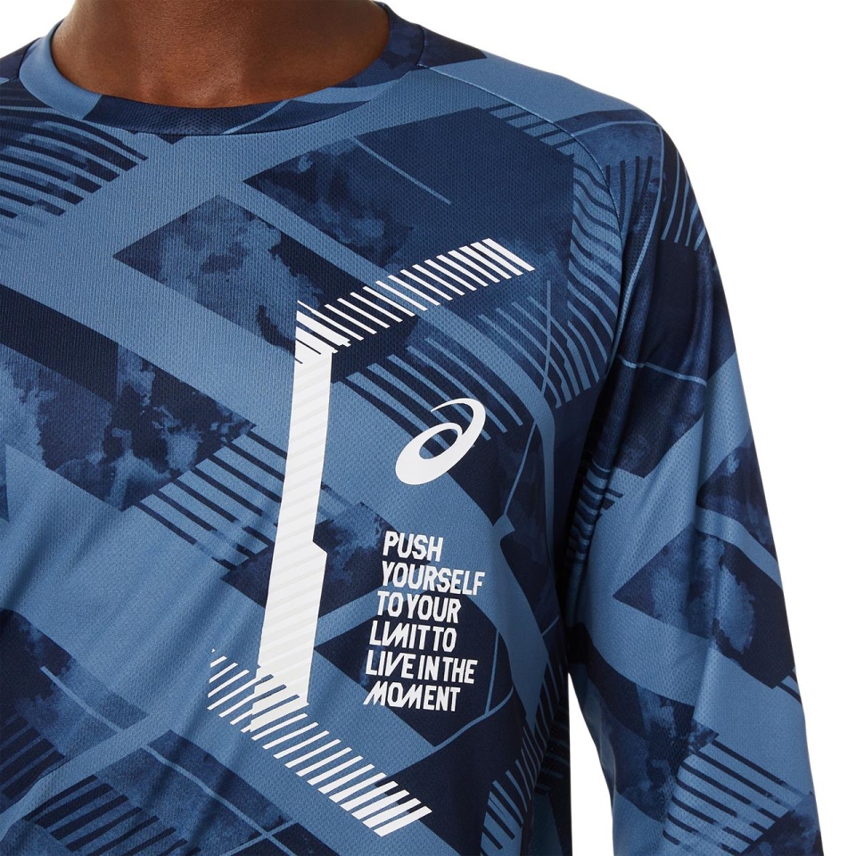 Asics LIMO GRAPHIC LS TOP Midnight