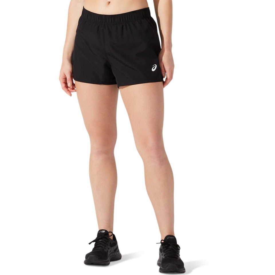 Asics SILVER 4IN SHORT WOMEN WESTERN Black