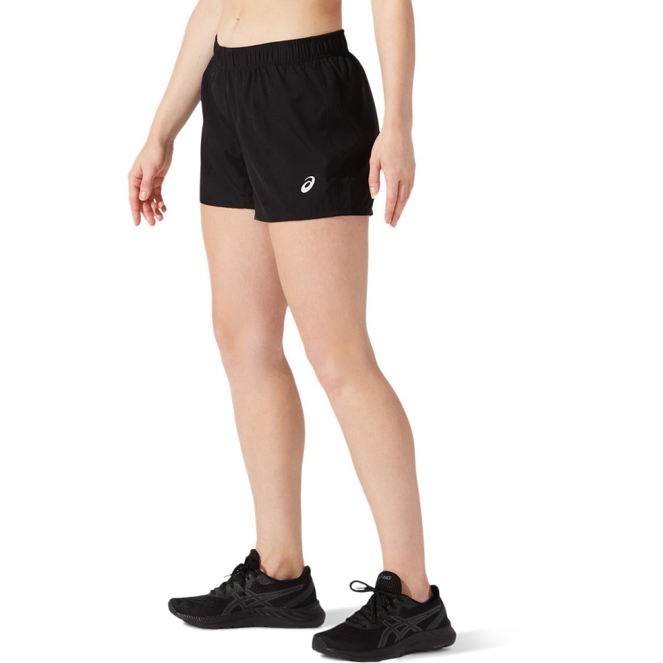 Asics SILVER 4IN SHORT WOMEN WESTERN Black