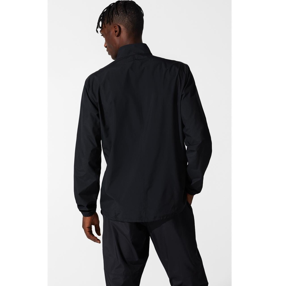 Asics SILVER JACKET MEN WESTERN Black