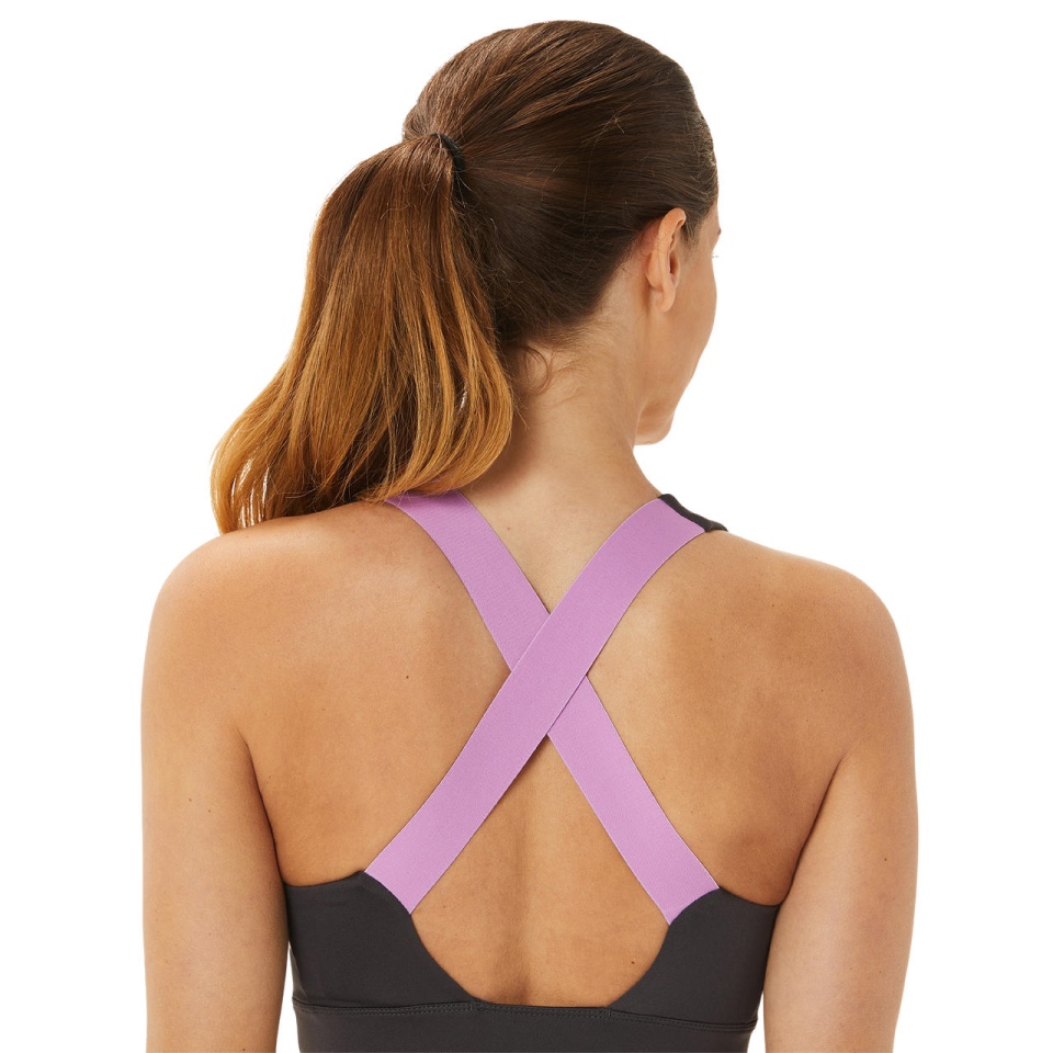 Asics WOMEN CROSS BACK STRAPPED BRA Obsidian