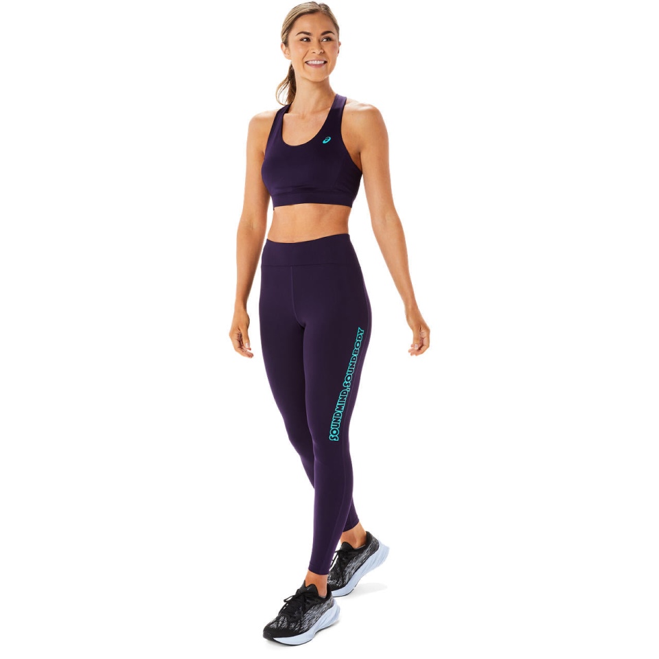 Asics WOMEN LOGO GRAPHIC TIGHT Night