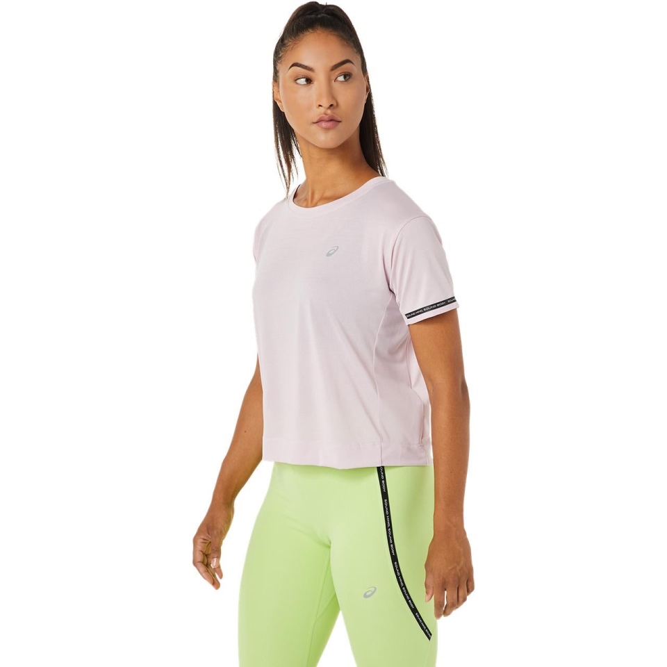 Barely Asics RACE CROP TOP WOMEN EASTERN