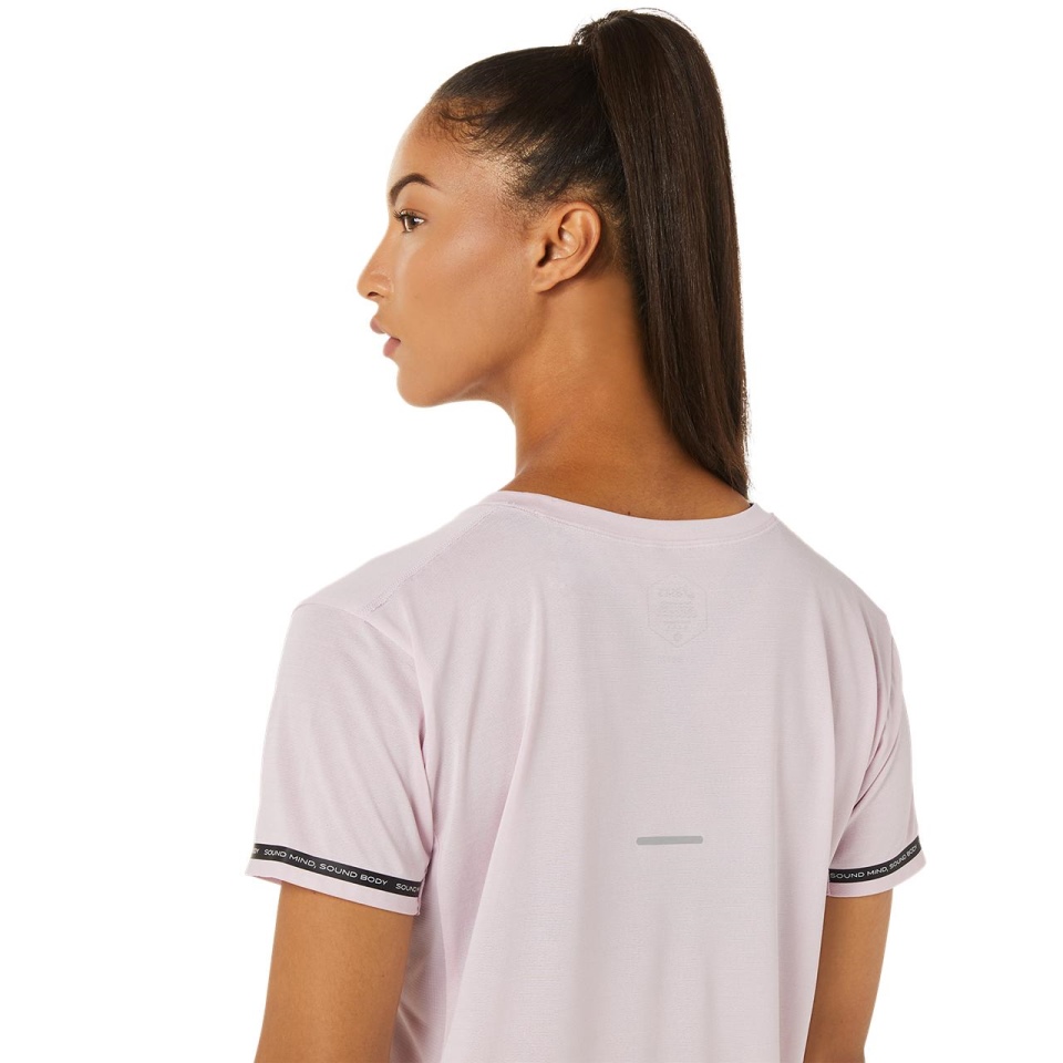 Barely Asics RACE CROP TOP WOMEN EASTERN