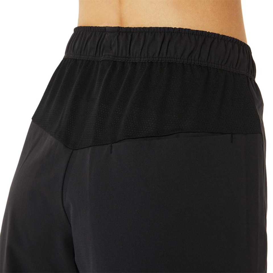 Black Asics 30 W LIMO CLOTH HALF PANT