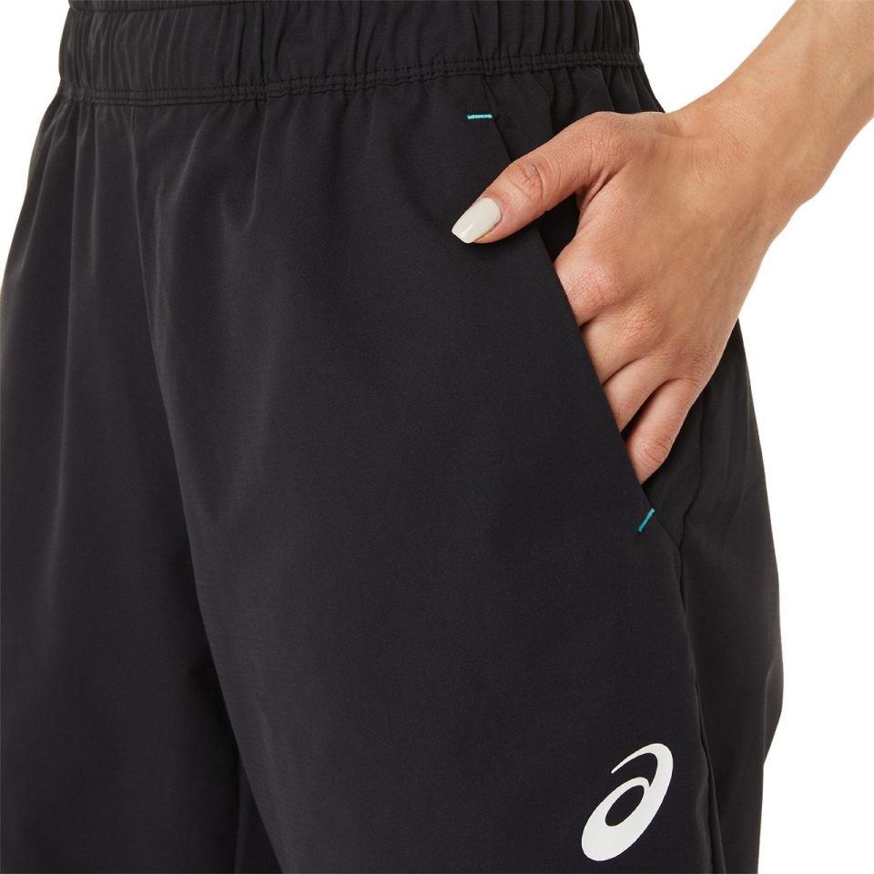 Black Asics 30 W LIMO CLOTH HALF PANT