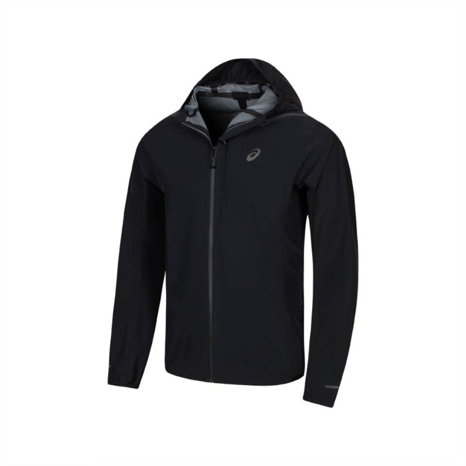 Black Asics ACCELERATE WATERPROOF 20 JACKET