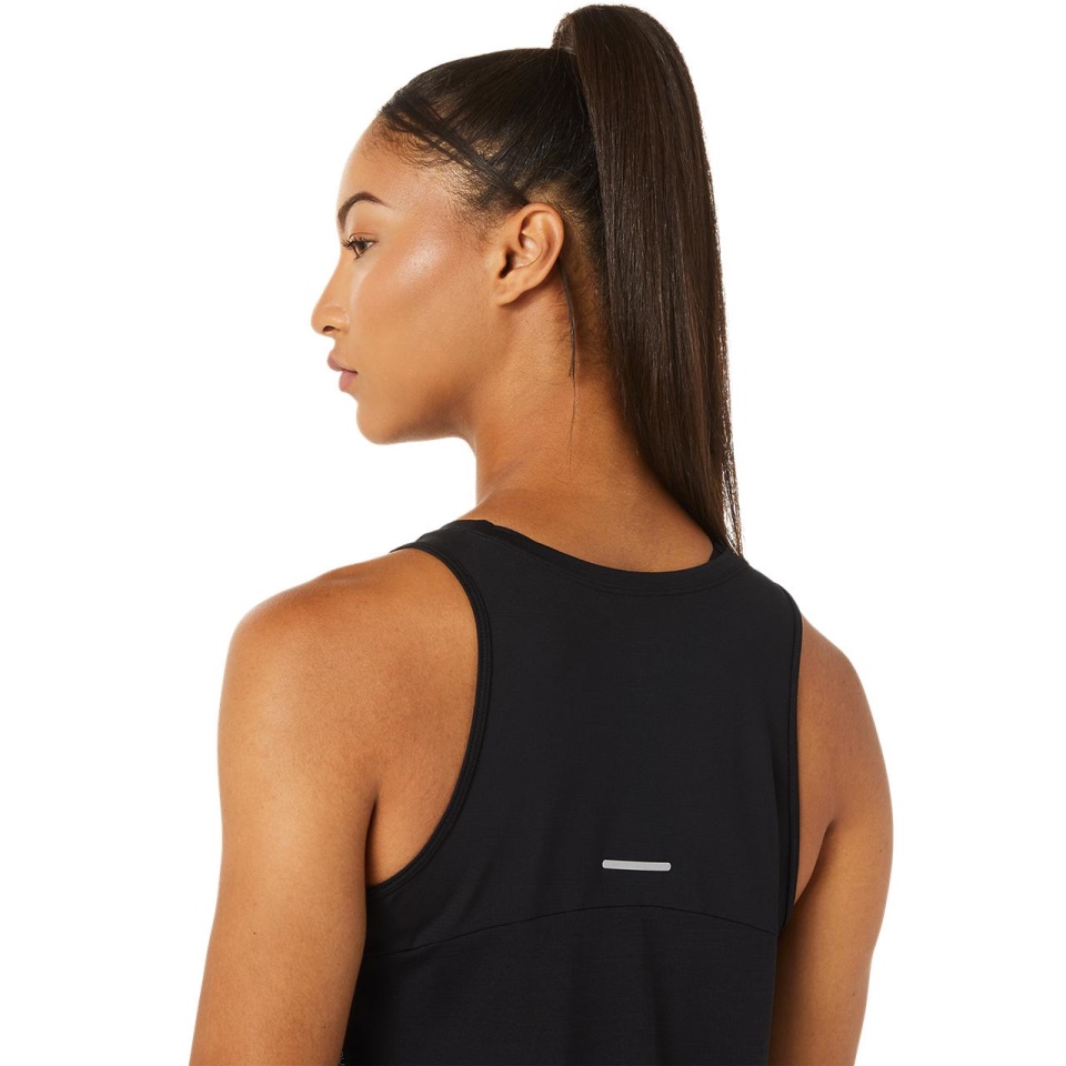 Black Asics RACE TANK WOMEN EASTERN