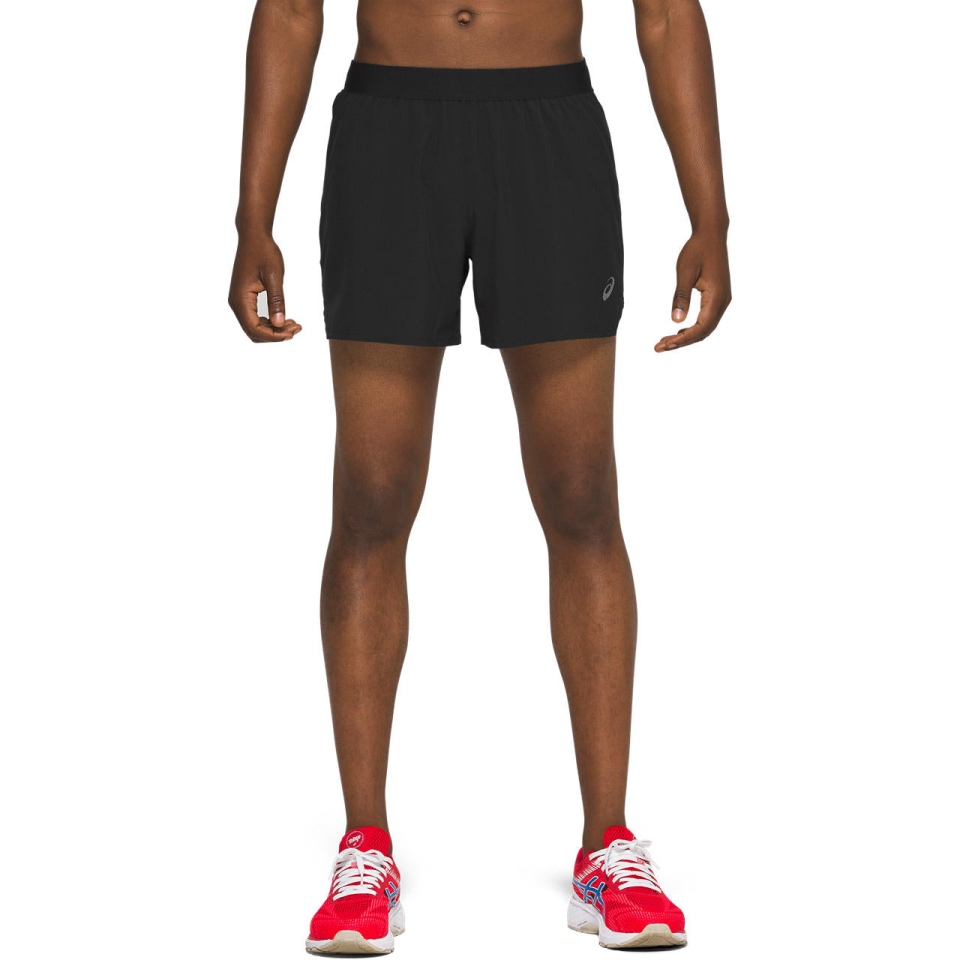 Black Asics ROAD 5IN SHORT