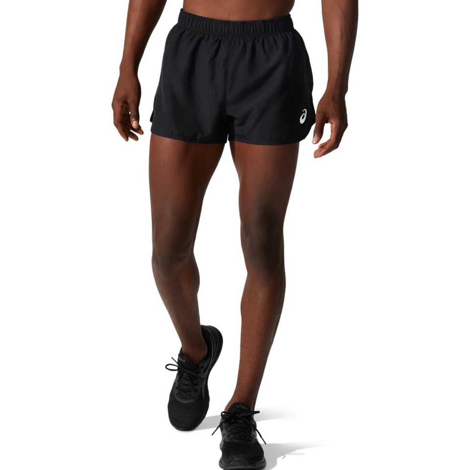 Black Asics SILVER SPLIT SHORT MEN WESTERN