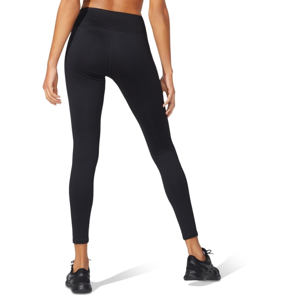 Black Asics SILVER TIGHT WOMEN WESTERN