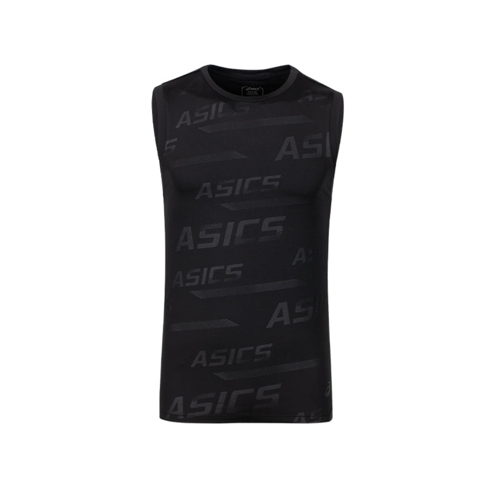 Black Asics SLEEVELESS TEE