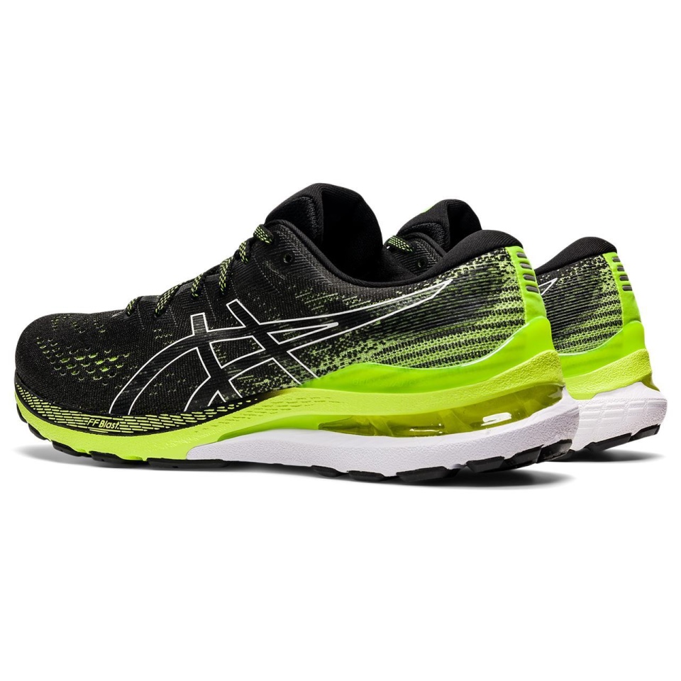 Black-Hazard green Asics GEL-KAYANO 28