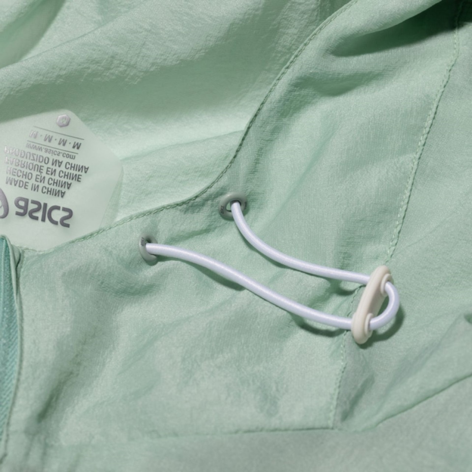 Green Asics LIGHTWEIGHT JACKET