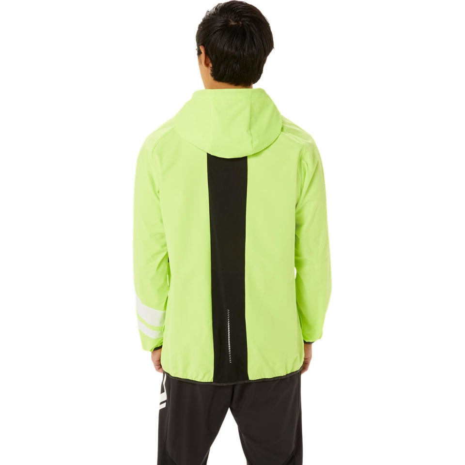 Green Asics LIMO CLOTH HD FZ JACKET