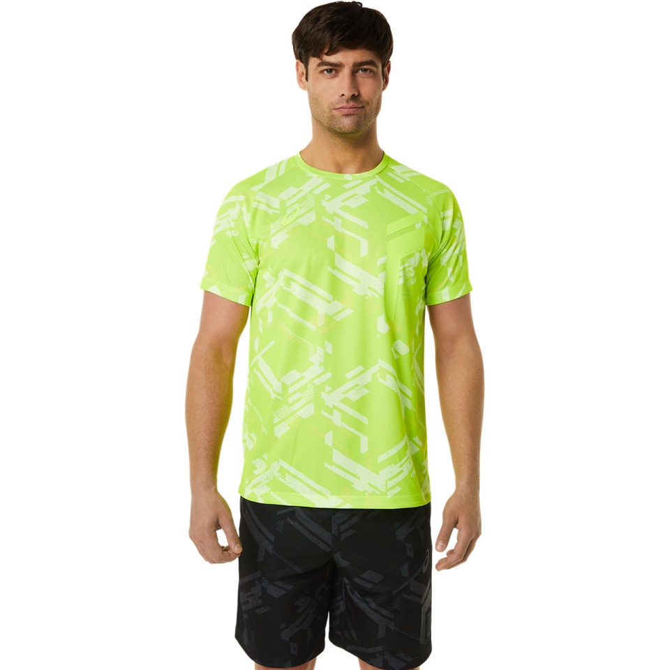 Green Asics LIMO GPX SS TOP