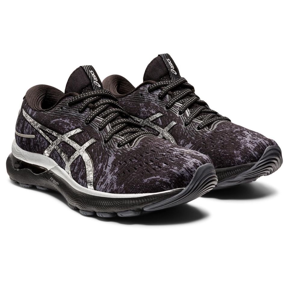 Grey Asics GEL-NIMBUS 24 PLATINUM