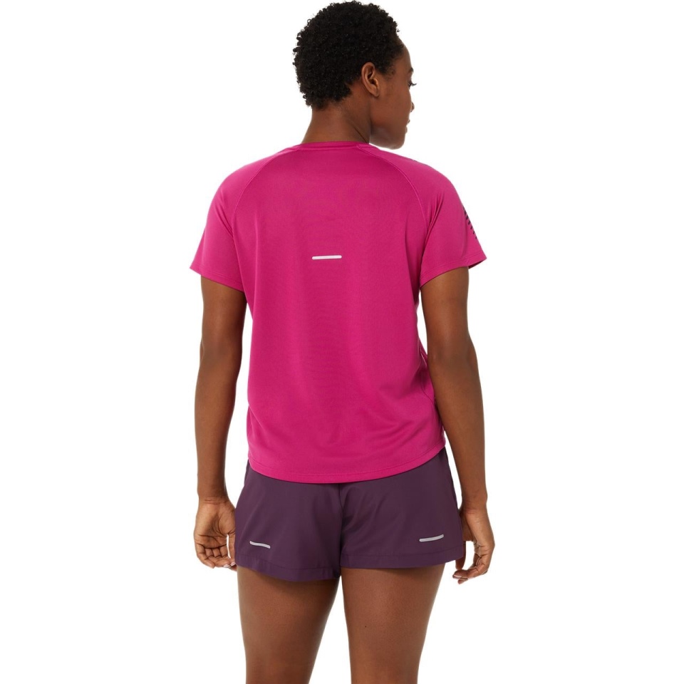 ICON SS TOP WOMEN EASTERN Asics Fuchsia