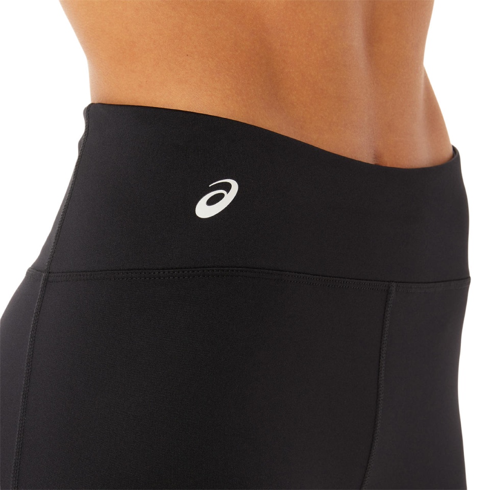 WOMEN LOGO GRAPHIC TIGHT Asics Black