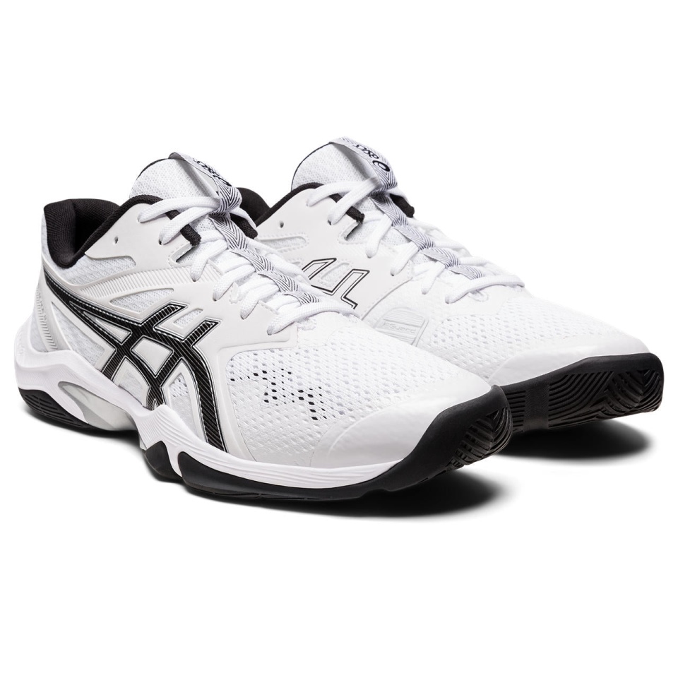 White Asics GEL-BLADE 8