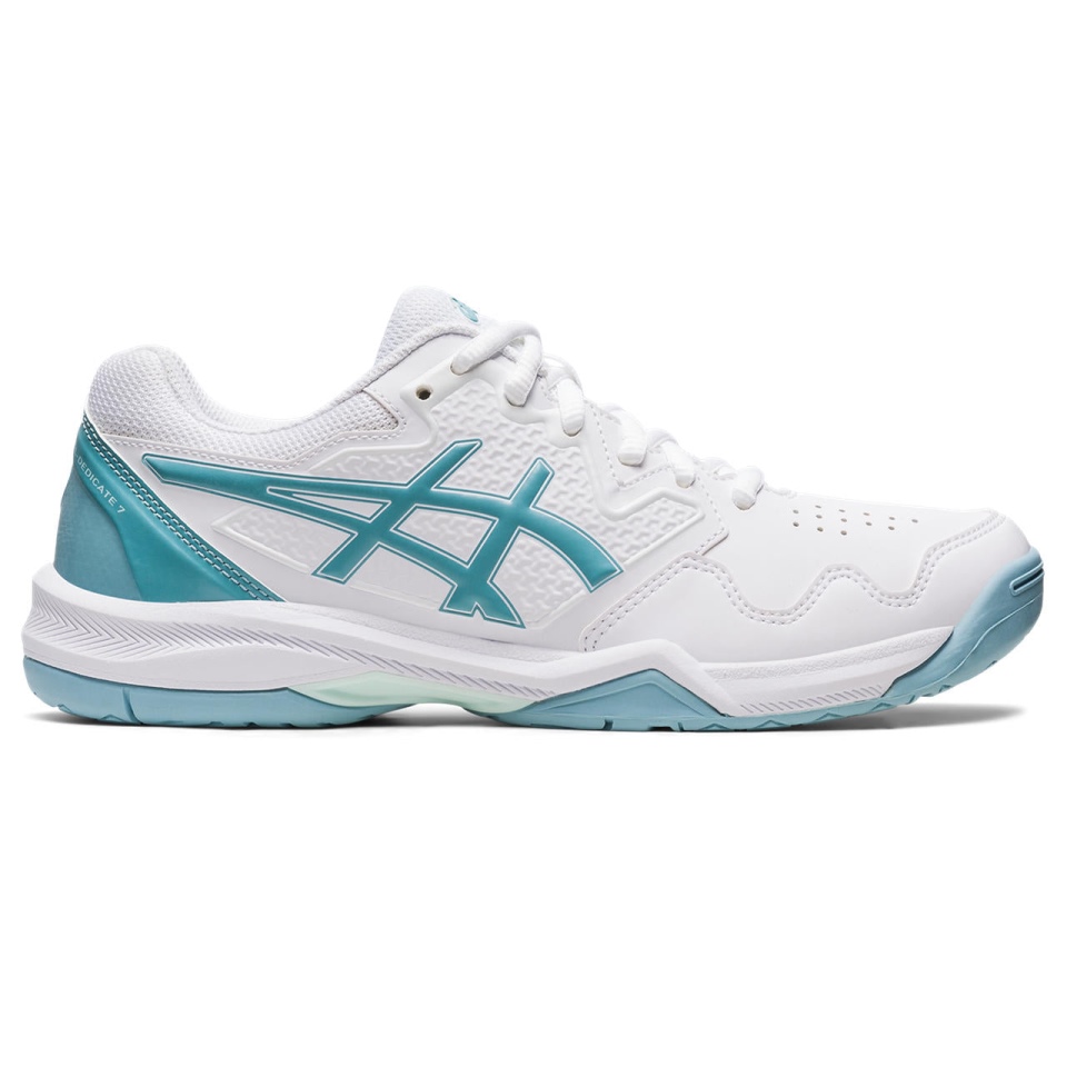 White Asics GEL-DEDICATE 7