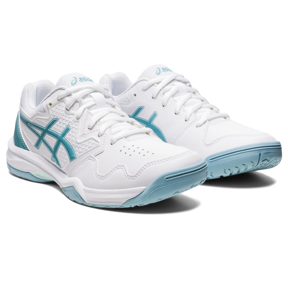 White Asics GEL-DEDICATE 7