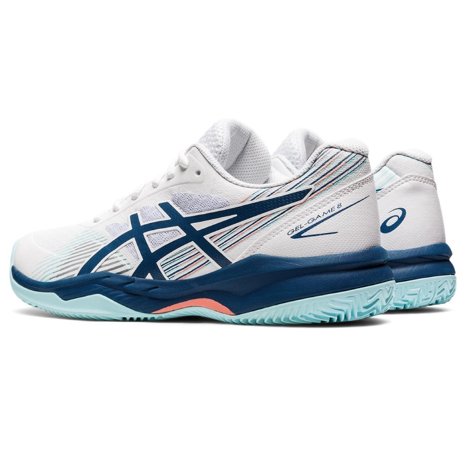 White Asics GEL-GAME 8