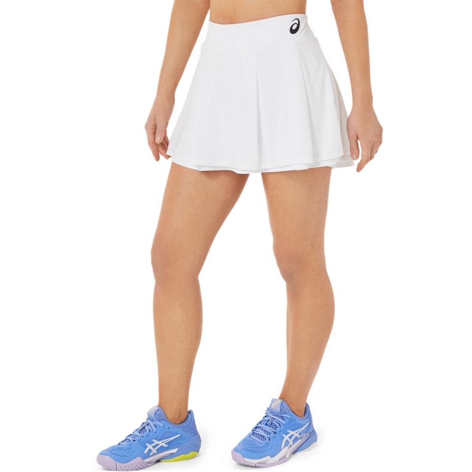 White Asics WOMEN MATCH SKORT