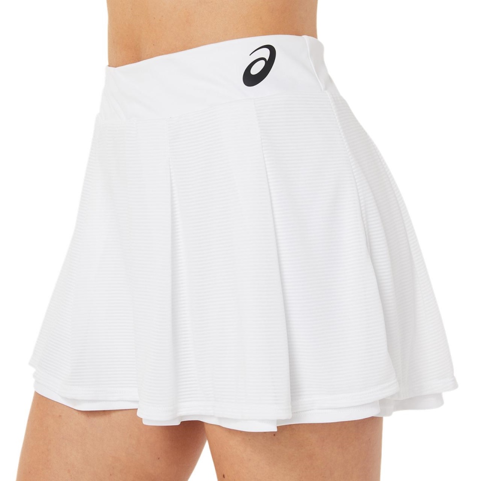 White Asics WOMEN MATCH SKORT