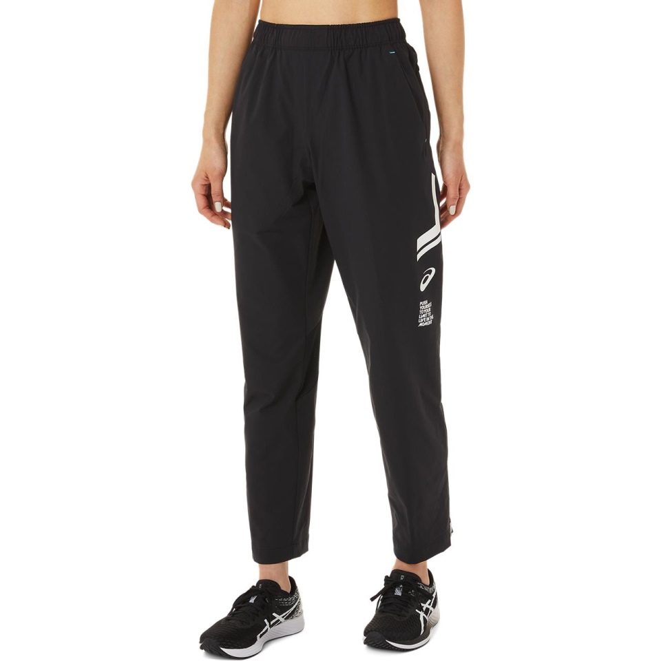 Asics 28 W LIMO CLOTH PANT Black