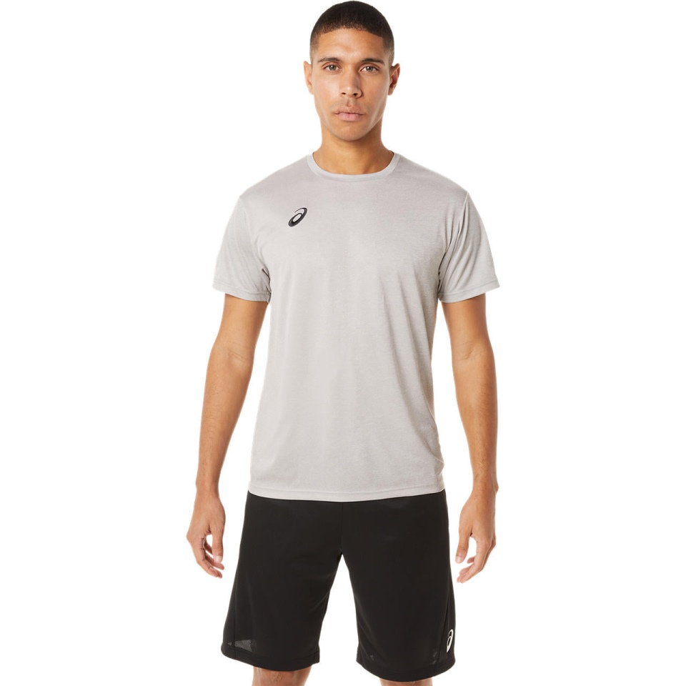 Asics ESSENTIAL SS TOP HEATHER Grey