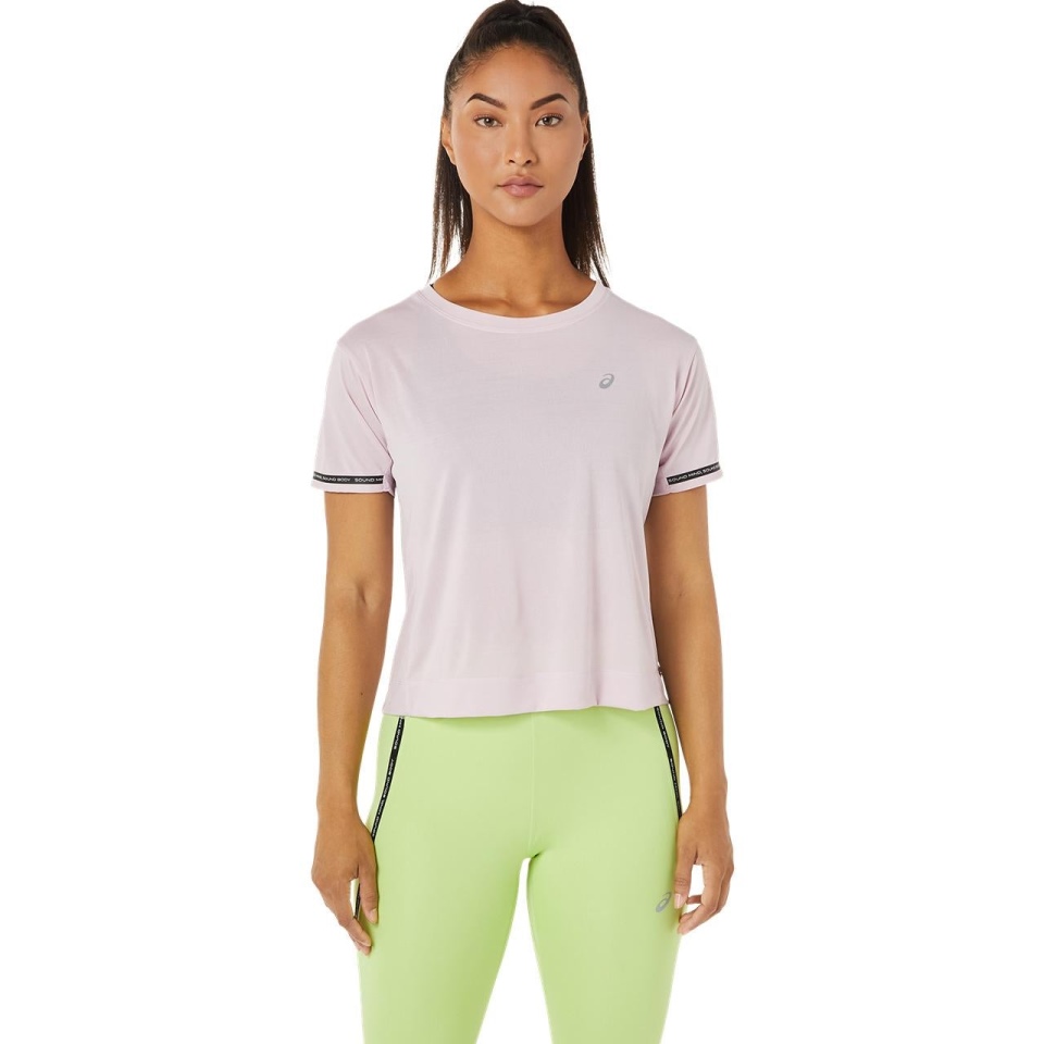 Barely Asics RACE CROP TOP WOMEN EASTERN