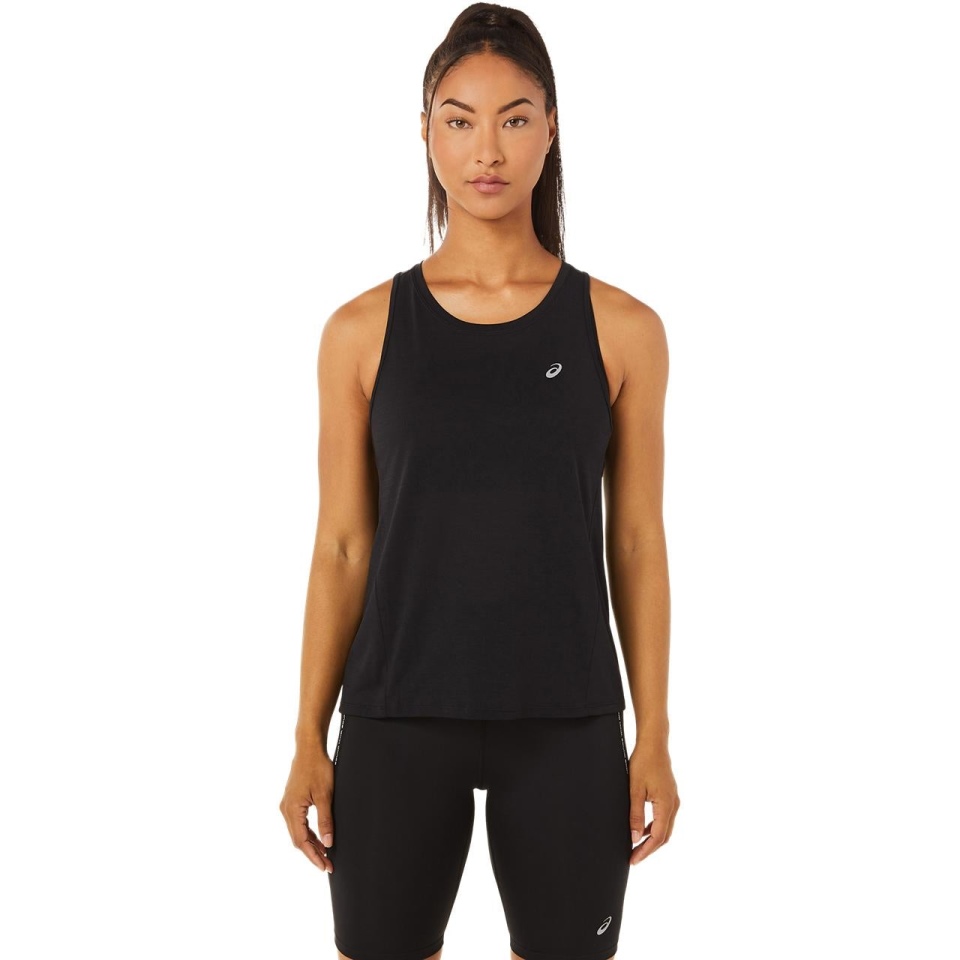 Black Asics RACE TANK WOMEN EASTERN