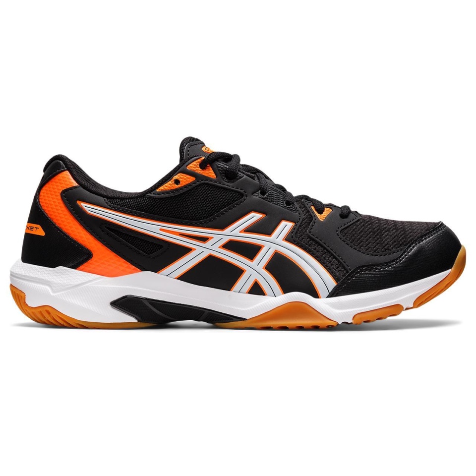 GEL-ROCKET 10 Asics Black-Shocking orange