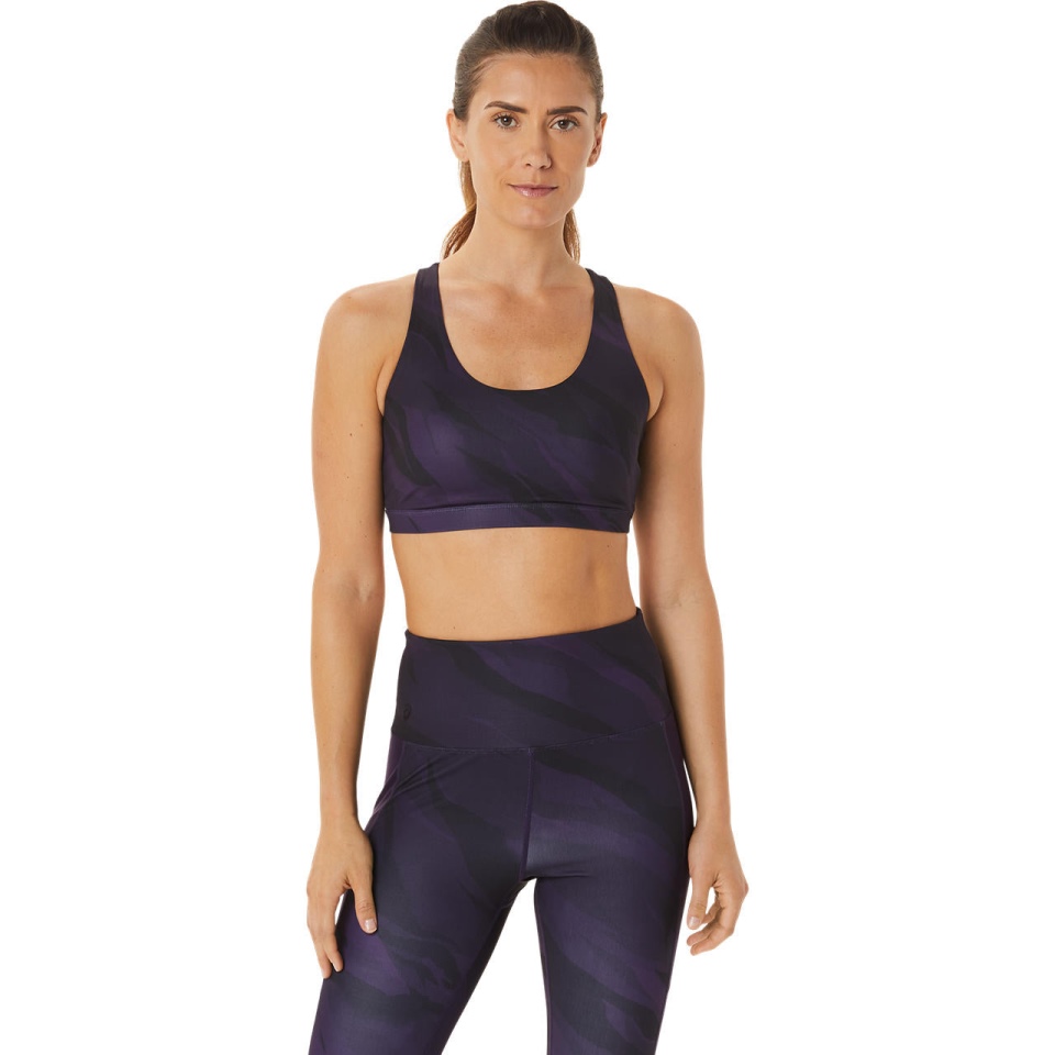 Night Asics WOMEN TRAINING GRAPHIC BRA