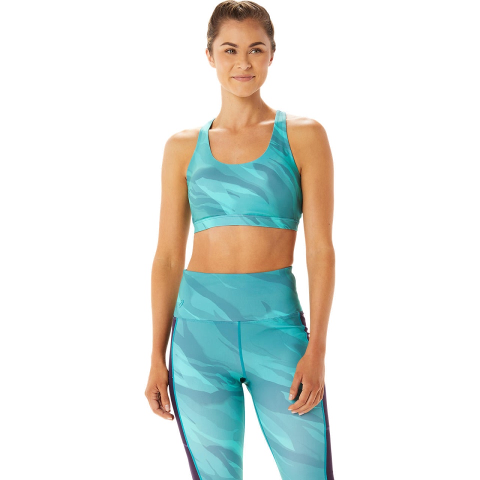 WOMEN TRAINING GRAPHIC BRA Asics Pine